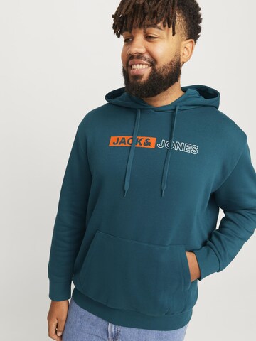Jack & Jones Plus - Sweatshirt 'JJECorp' em verde