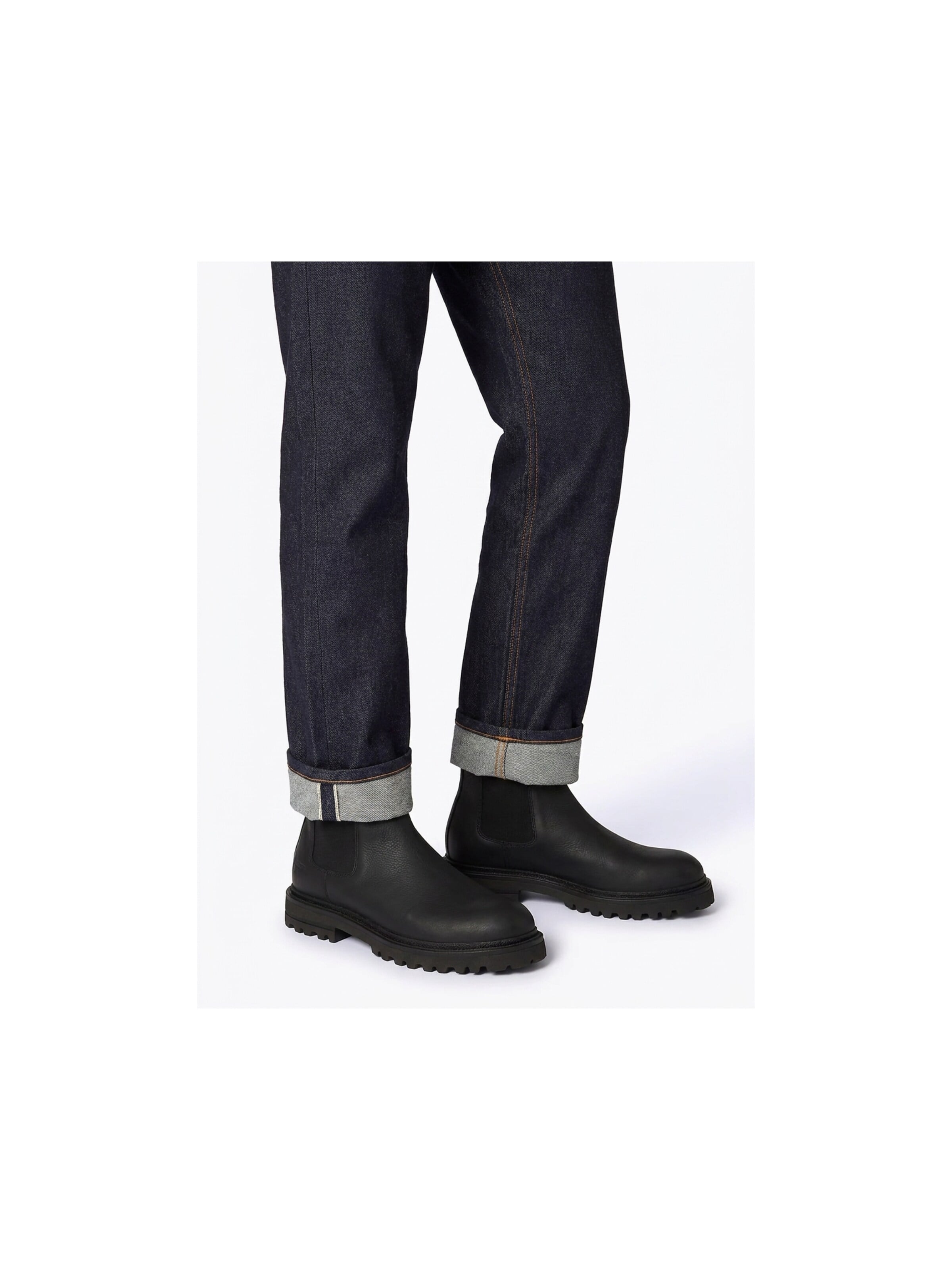 BLACKSTONE Chelsea boots 'ONYX REID' i svart