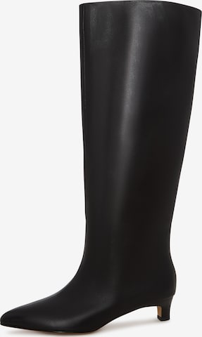 Bottes CESARE GASPARI en noir : devant