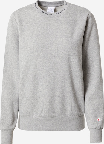 Champion Authentic Athletic Apparel Sweatshirt in Grey: front