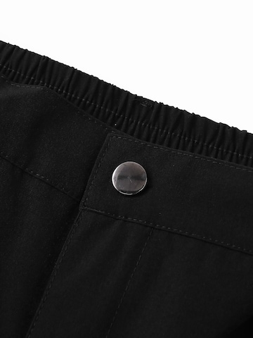 ALLTHEMEN Regular Traditional Pants 'Luftzug' in Black
