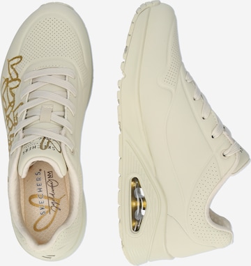 Sneaker bassa 'Uno' di SKECHERS in beige