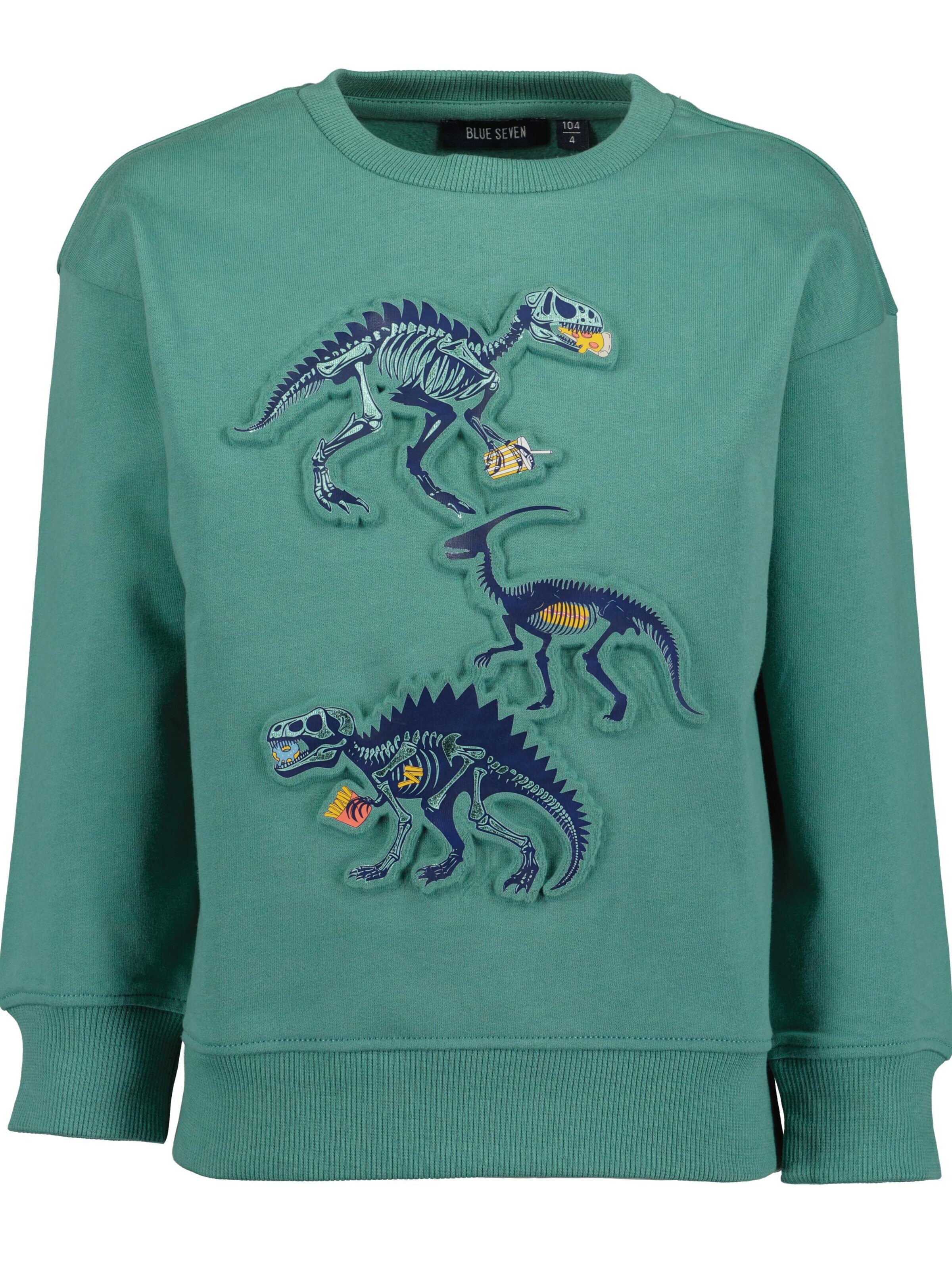 BLUE SEVEN - Sudadera en verde: frente