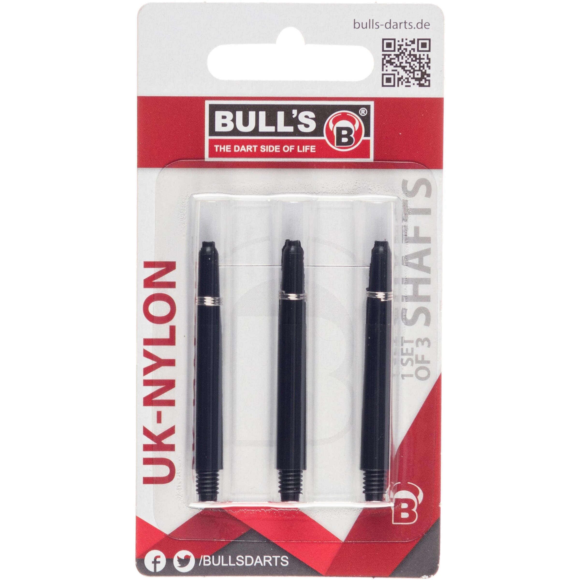 BULL'S Dartpfeil in Schwarz