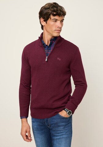 Man's World Sweater in Purple: front