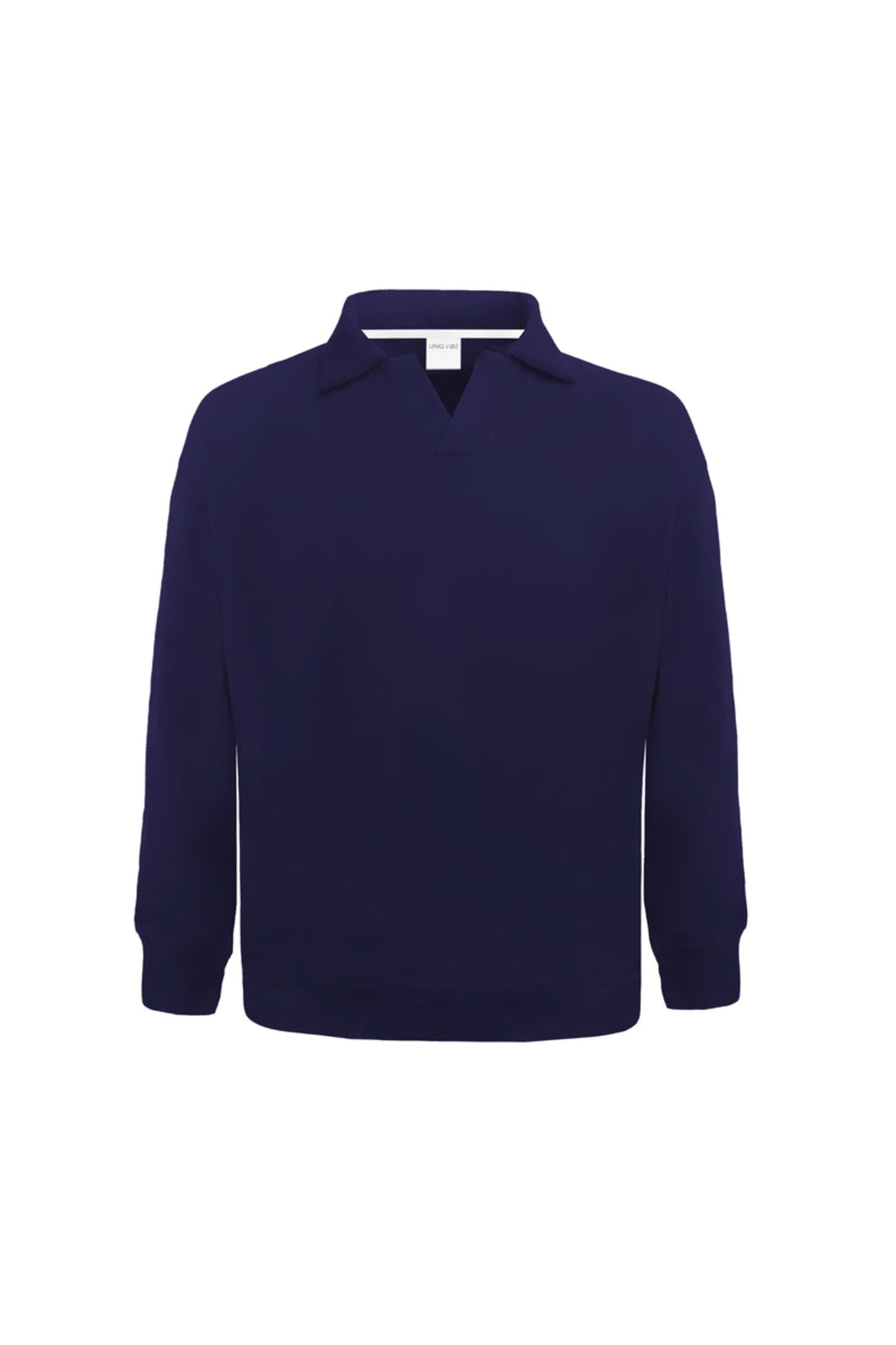 UNIQVIBE Sweatshirt in Blauw: voorkant