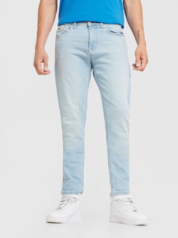 Tommy Jeans - Slimfit Vaquero 'AUSTIN' en azul: frente