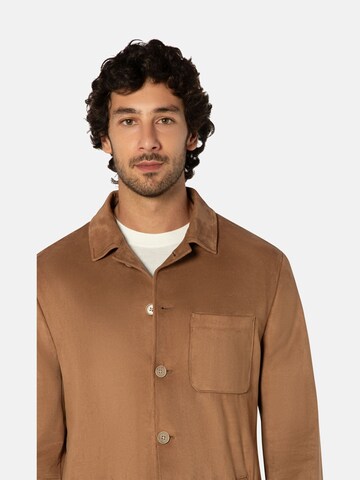 Coupe regular Veste de costume 'LORETTO J' BENVENUTO en marron