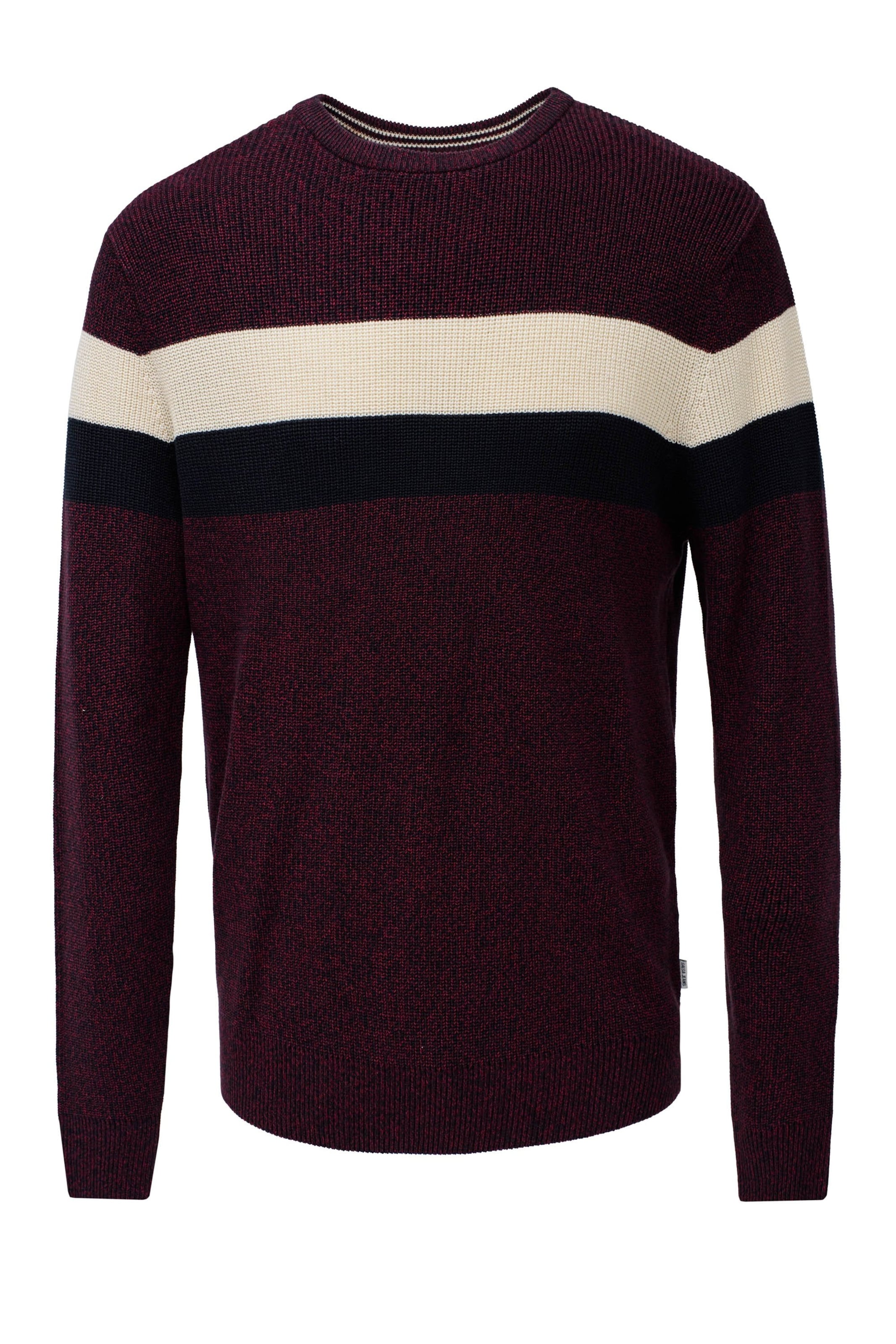 Salsa Jeans Trui in Rood: voorkant