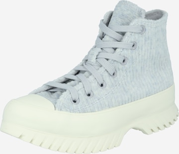 Sneaker alta di CONVERSE in grigio: frontale