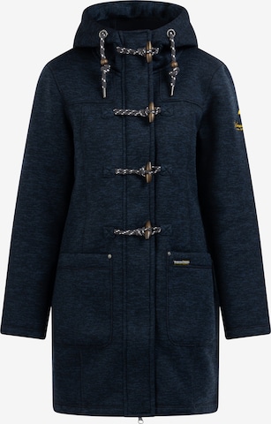 Manteau mi-saison Schmuddelwedda en bleu : devant