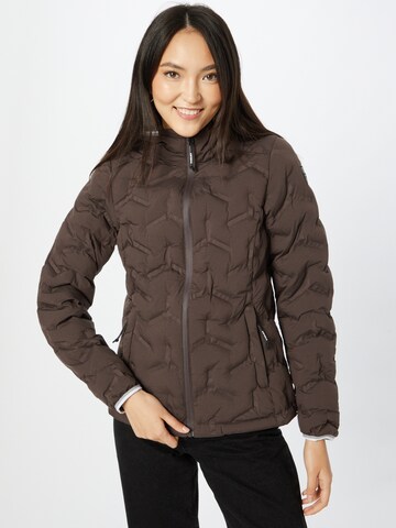 ICEPEAK Outdoor Jacket in Brown: front