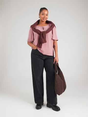 Chemisier 'VMALVA' Vero Moda Curve en rose