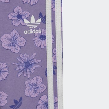 ADIDAS ORIGINALS Sweat suit 'Floral' in Purple