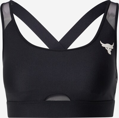 Sutien sport UNDER ARMOUR pe negru / alb, Vizualizare produs