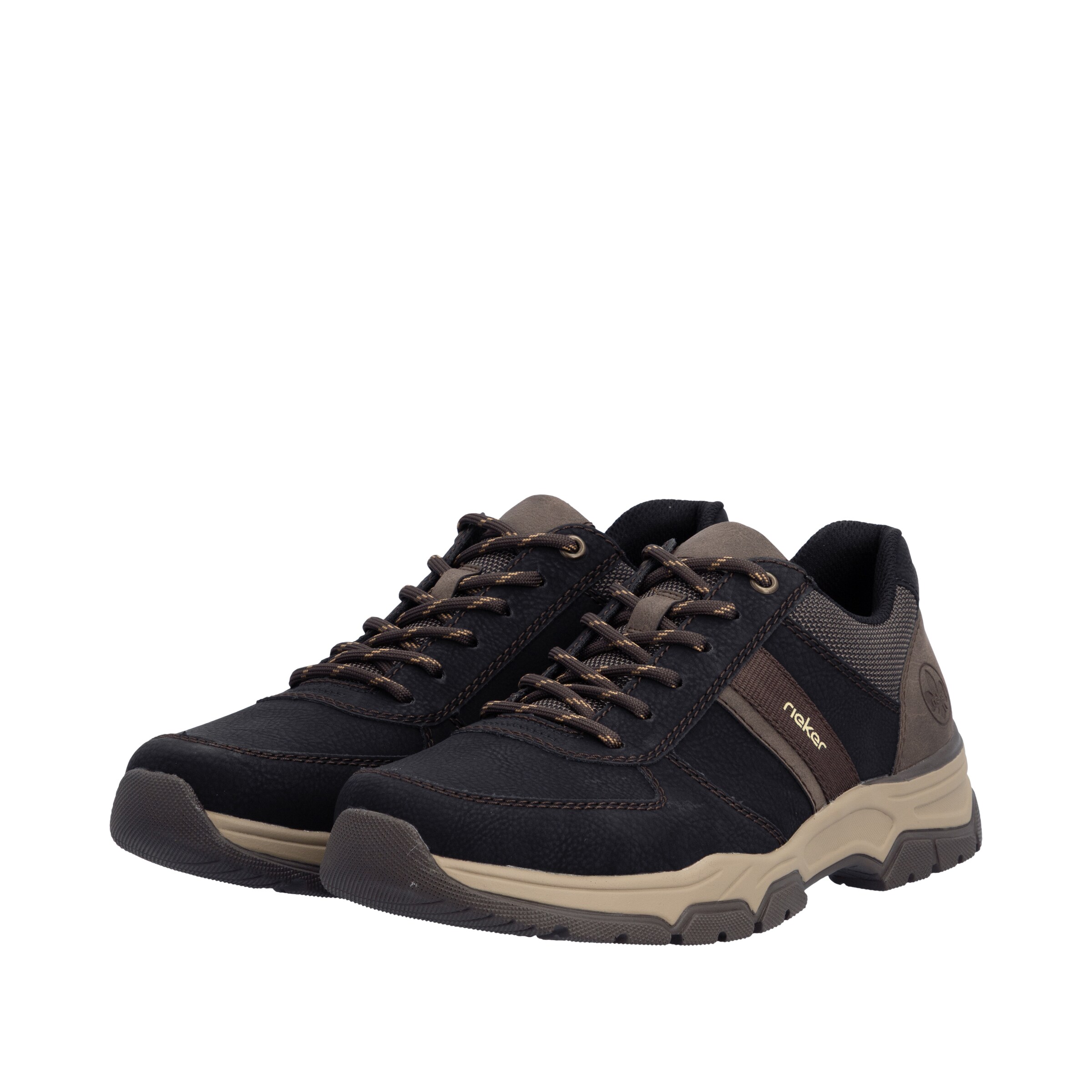 Chaussure de sport à lacets Rieker en noir
