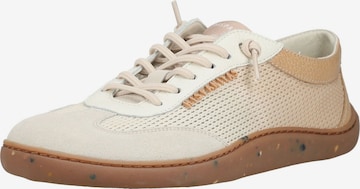Baskets basses Hispanitas en beige : devant