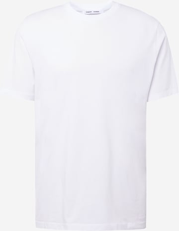 Samsøe Samsøe - Camisa 'CHRISTIAN' em branco: frente