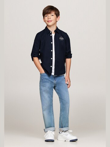 TOMMY HILFIGER Regular Fit Hemd in Blau