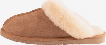 SHEPHERD Slippers 'Jessica' in Brown: front
