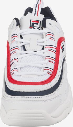 Baskets basses 'Ray' FILA en blanc