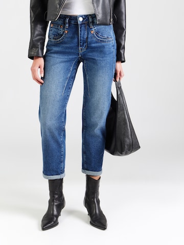 Herrlicher - Tapered Vaquero 'Shyra' en azul: frente