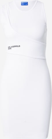 KARL LAGERFELD JEANS Mekko värissä valkoinen: etupuoli