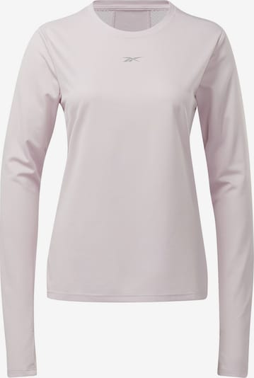REEBOK Shirt 'Workout Ready' in grau / pastellpink, Produktansicht
