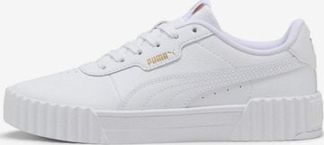 PUMA Låg sneaker 'Carina 3.0' i vit: framsida