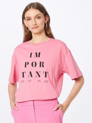 Aware T-Shirt 'MAGIC' in Pink: predná strana