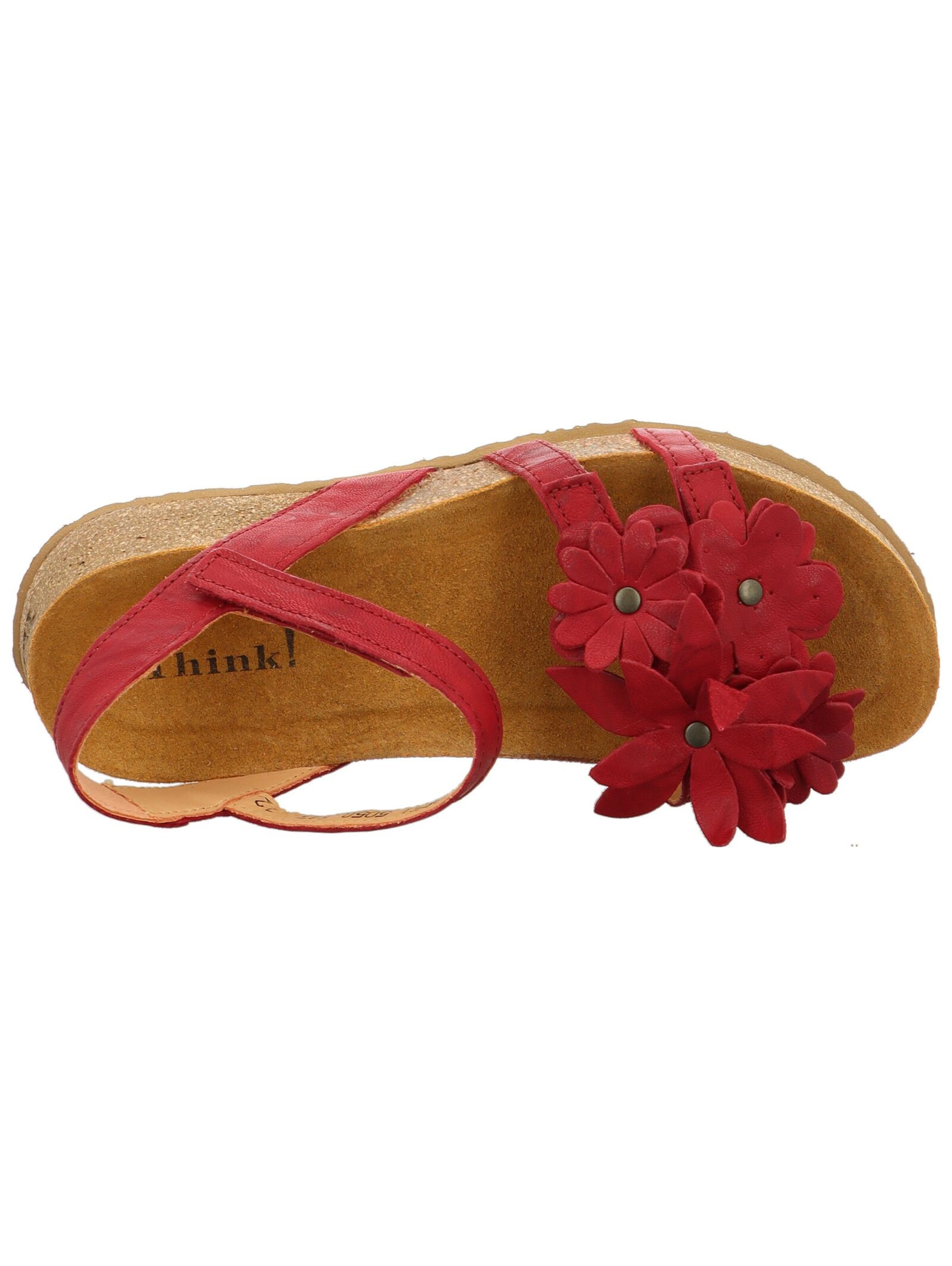 Sandalo con cinturino di THINK! in rosso