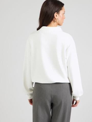 Sweat-shirt monari en blanc