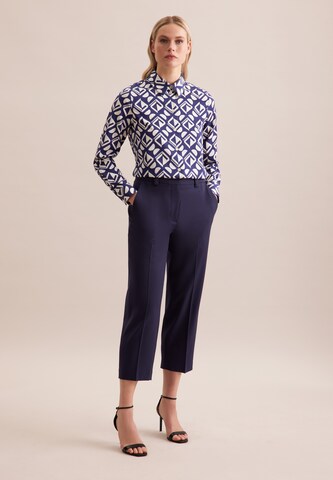 Chemisier 'The Statement Prints' SEIDENSTICKER en bleu