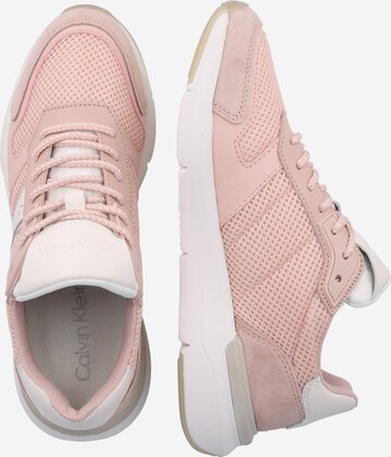 Calvin klein sneaker pink Clearance