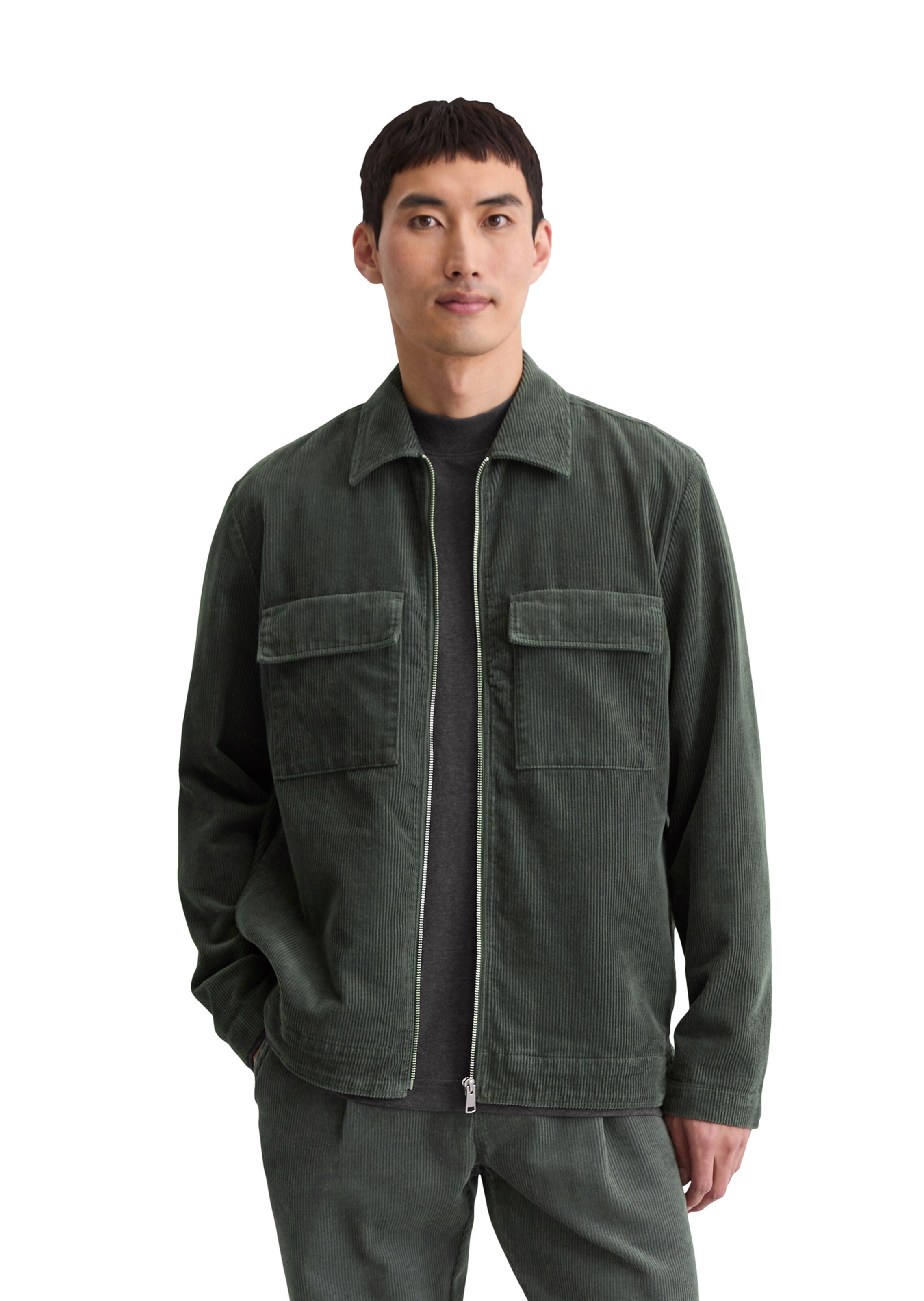 Marc O'Polo Between-Season Jacket in Green: front