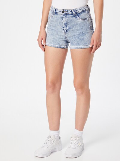 Jeans Tally Weijl pe albastru denim, Vizualizare model