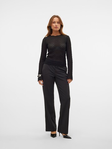 VERO MODA Loosefit Housut 'VMMaya' värissä musta