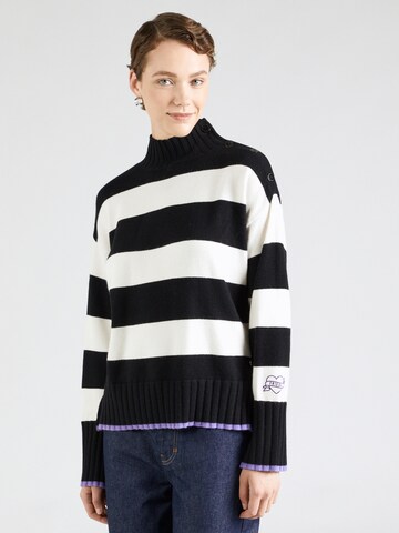 Frieda & Freddies NY Pullover in Schwarz: Vorderseite