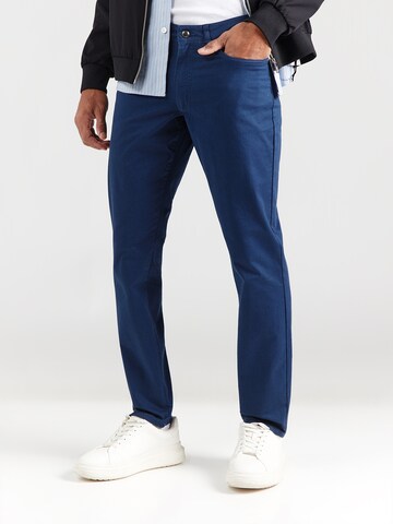 Hackett London Regular Jeans i blå: framsida