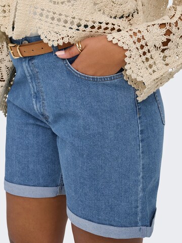 ONLY Carmakoma Regular Jeans 'CARLaura' in Blauw