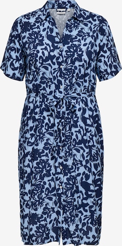 mėlyna ONLY Carmakoma Palaidinės tipo suknelė 'CARYASMIN': priekis