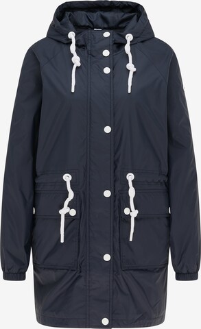 DreiMaster Maritim Between-Seasons Parka in Blue: front