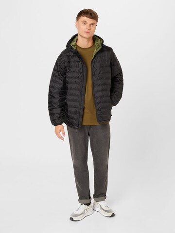 melns LEVI'S ® Starpsezonu jaka 'Pierce Packable Jacket'