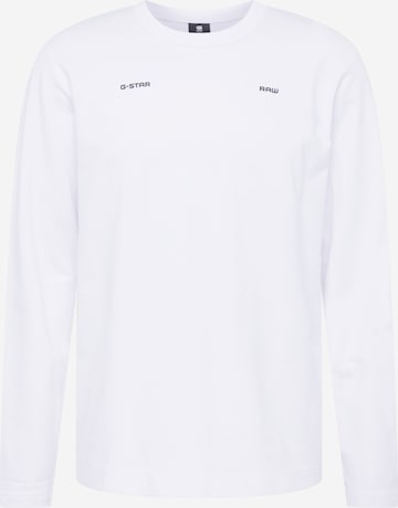 G-Star RAW Bluser & t-shirts 'Tweeter' i hvid: forside