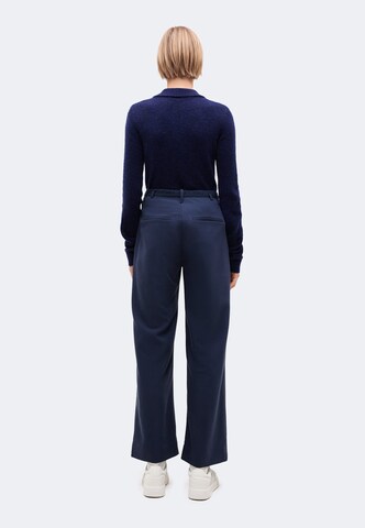 Wide leg Pantaloni con pieghe 'SLOANE' di Abercrombie & Fitch in blu