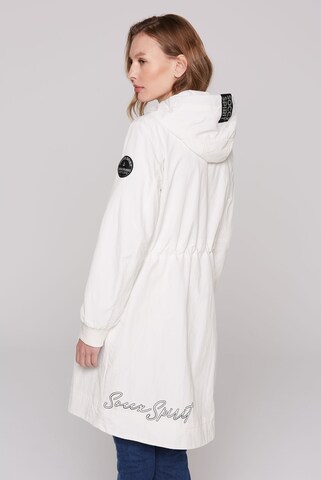 Soccx Parka in Weiß