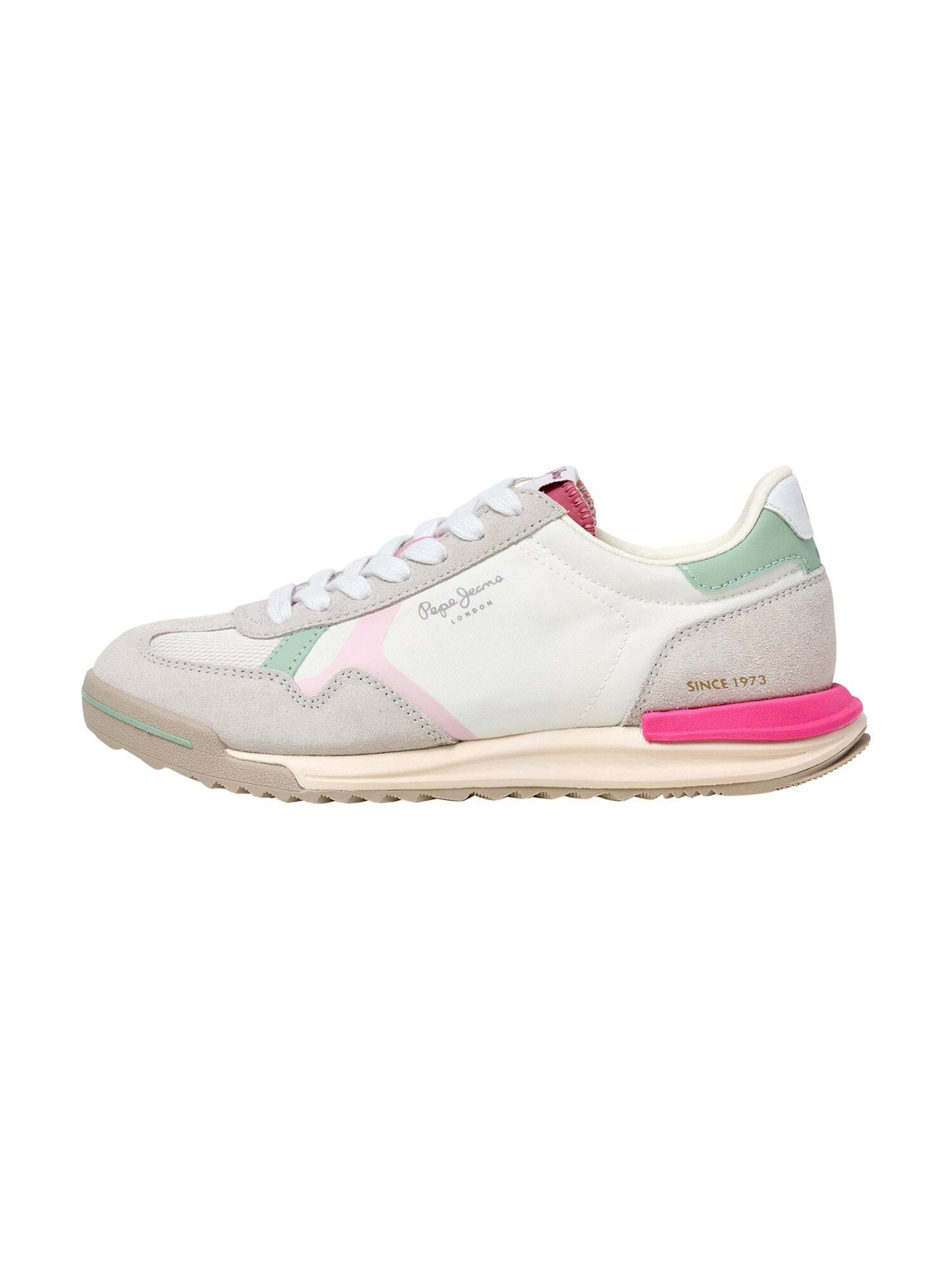 Pepe Jeans Sneakers laag 'Marvin College W' in Wit: voorkant