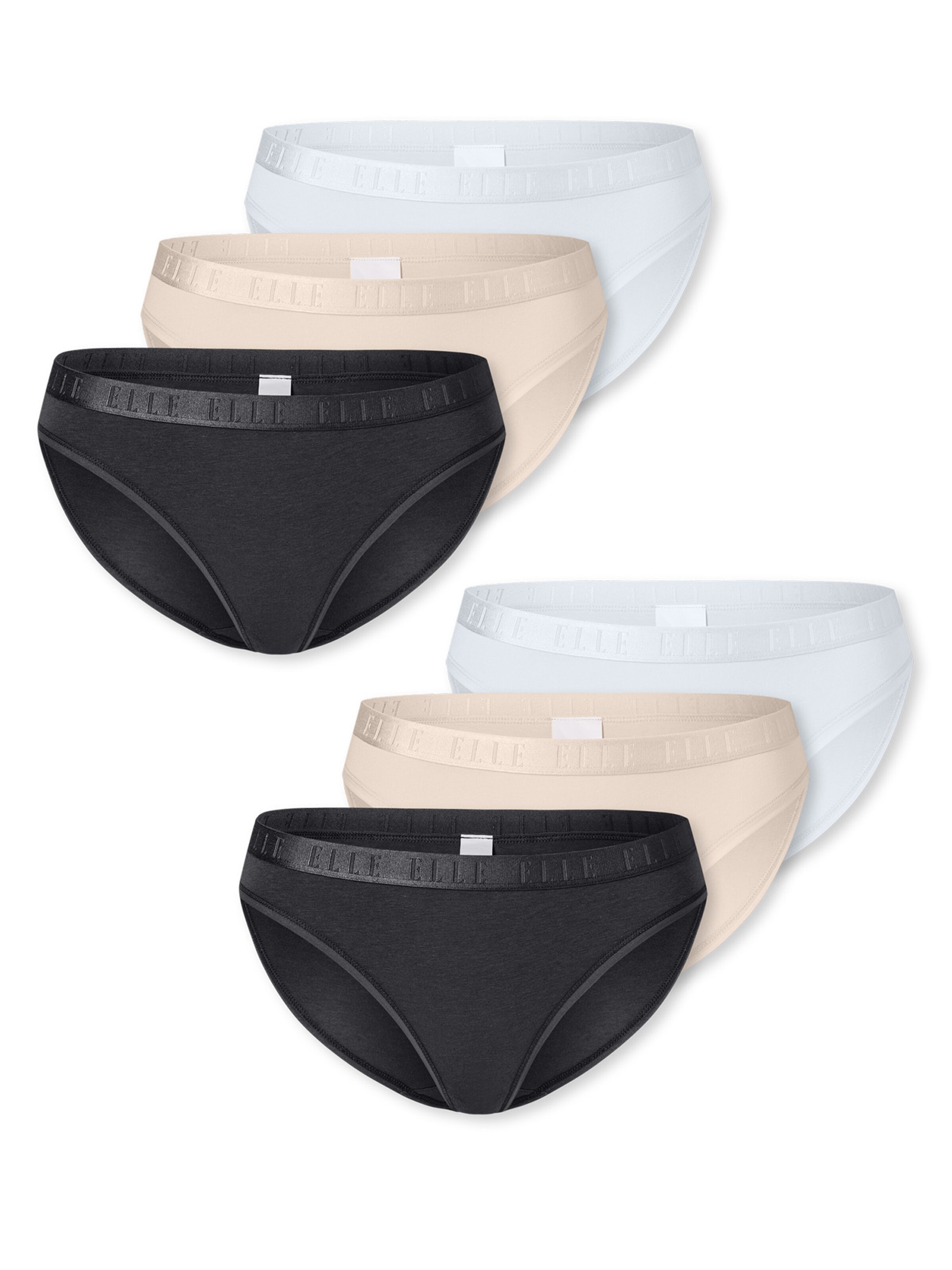 ELLE Slip in Beige: Vorderseite