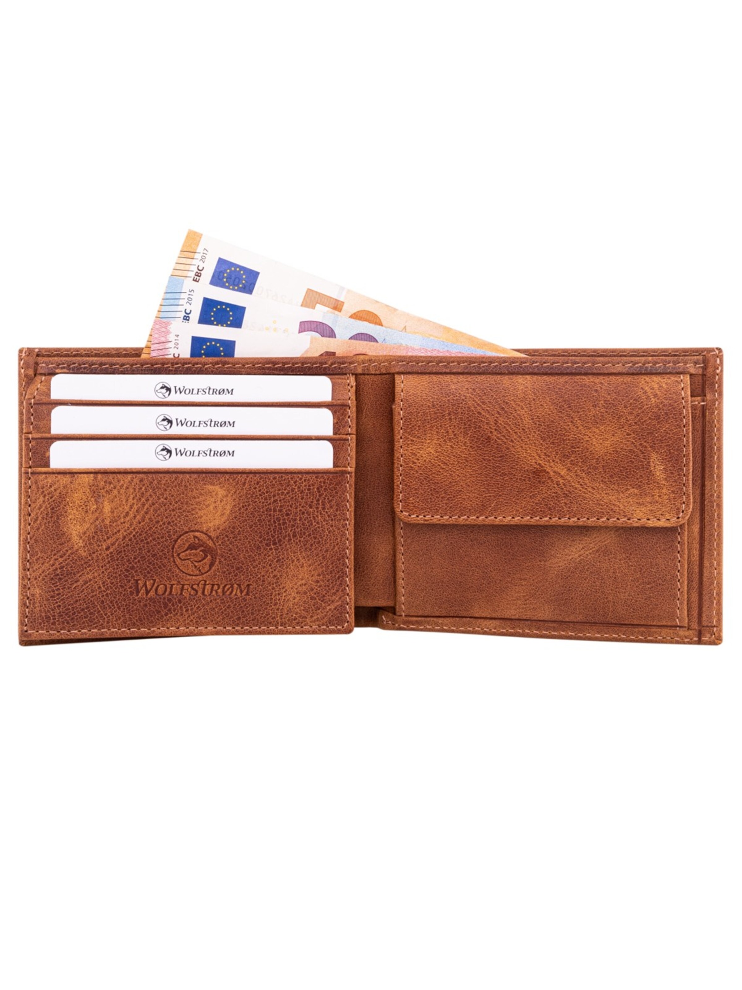 Wolfstrøm Wallet in Brown