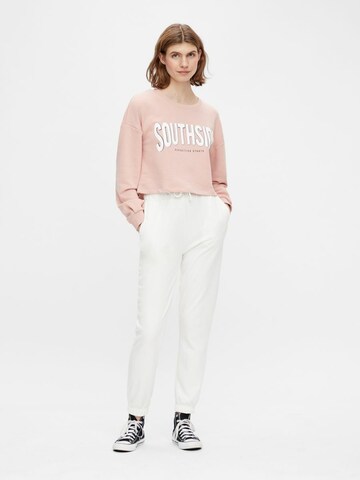 PIECES Sweatshirt in Roze